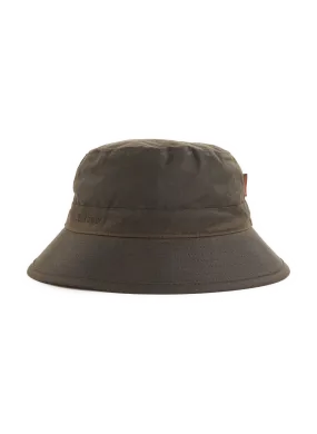 BARBOUR  Bob en toile de coton enduite - Vert