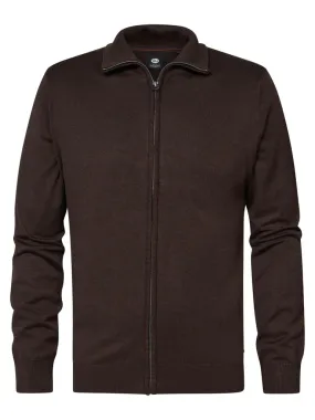 Cardigan Jérôme - Brun phoque - PETROL INDUSTRIES