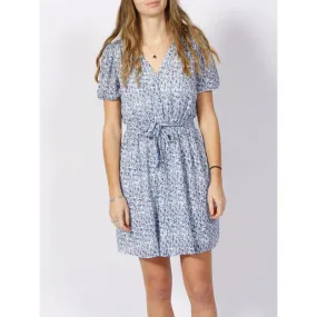 Robe fleurie alba bleu femme - Teddy Smith | wimod