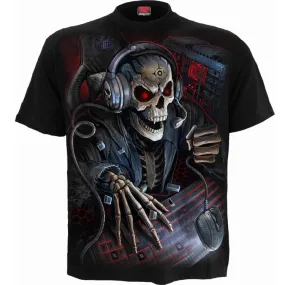 T-Shirt Manches Courtes pour Enfants 'PC Gamer' Noir